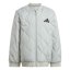adidas Light Padded Jacket Infants Silver/Black