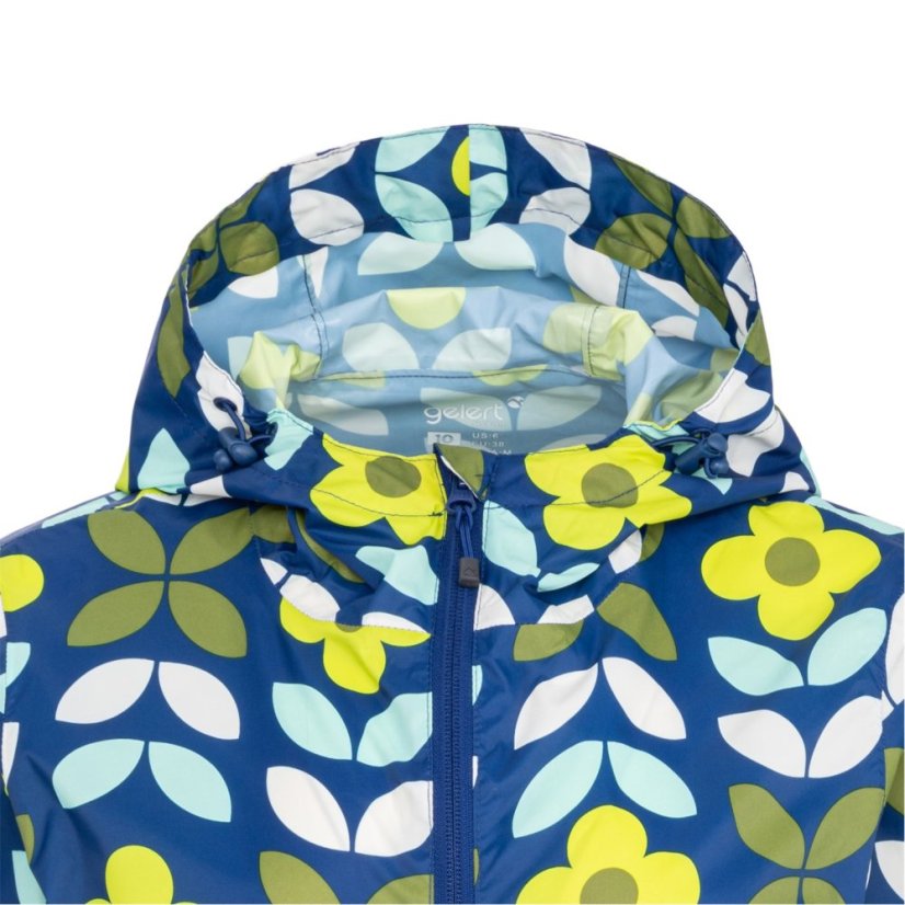 Gelert Women's Packaway Wind Resistant Waterproof Jacket Green/Purple