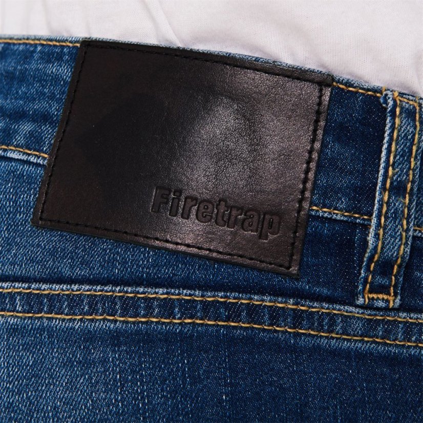 Firetrap Super Skinny Jeans Mid Wash 2