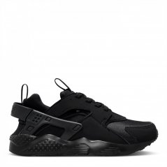 Nike Huarache Run 2.0 Little Kids' Shoes Black/Black