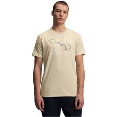 Under Armour Foundation Short Sleeve Mens Khaki