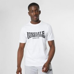 Lonsdale Essentials Logo Tee White