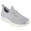 Skechers Engineered Knit Bungee Slip-On W M Slip On Runners Womens Lgrey/L Blu