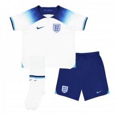 Nike England Home Minikit 2022 White/Blue