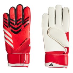 adidas Predator Goal Match Goalkeeper Gloves Pure Ruby