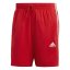 adidas Essentials 3-Stripes Shorts Red/White