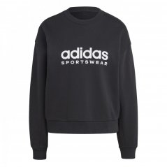 adidas All Szn Fleece Graphic Sweatshirt Womens Black