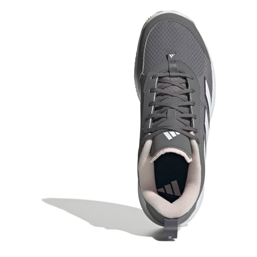 adidas Avaflash Clay Tennis Shoes Womens Gry/Wht/Pink