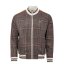 Lonsdale Gent Tracksuit Mens Beige Check