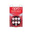 Opro Silver Mouth Guard Juniors Black/Red