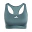 adidas Women's Medium Impact Sports Bra Teal