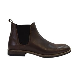 Firetrap Men's Bush Chelsea Boots Dark Brown