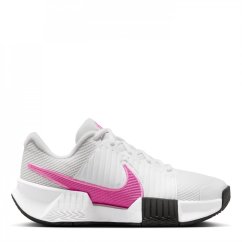 Nike GP Challenge Pro Women's Hard Court Tennis Shoes Wht/Pink/Blk