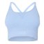 USA Pro UP Seamless Adjustable Sports Bra Brunera Blue
