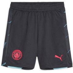 Puma Mcfc Shorts Cb Replica Jr Football Short Unisex Kids Dark Navy