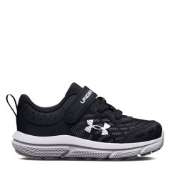 Under Armour Assert 10 AC Running Shoes Infant Boys Black/White