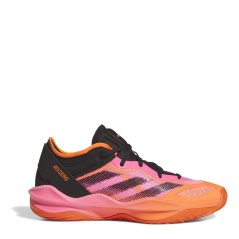 adidas Adizero Select 2.0 Basketball Trainers Mens Pink/Blk/Orange