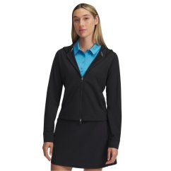 Under Armour Women's Drive Full-Zip Performance Golf Jacket Black