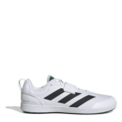adidas Adults Training Shoes White/Blk/Green