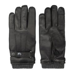 Firetrap Leather Strap Glove Sn54 Black