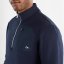 Calvin Klein Golf Mid Layer Zip Top Navy