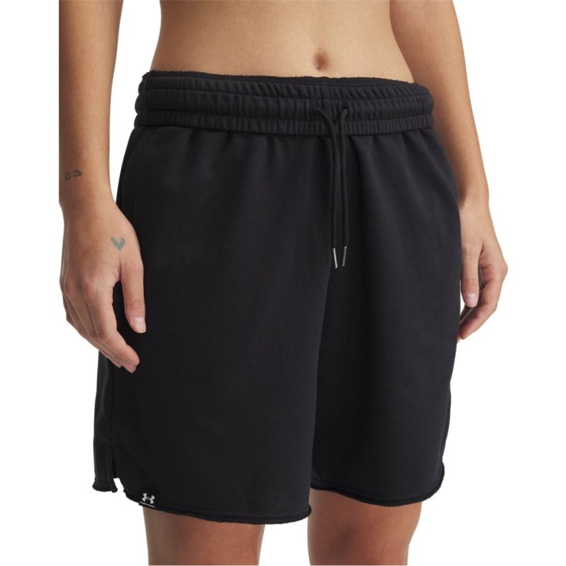 Under Armour Women's Fleece Jogger Shorts Black