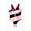 Hype Kids' Stripe One Piece Swimsuit Multi