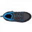 Gelert Horizon Mid Waterproof Childrens Walking Boots Charcoal/Blue