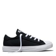 Converse Kids' Canvas Trainers Black/White