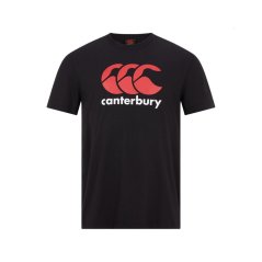 Canterbury Large Logo pánské tričko Black/Red/White