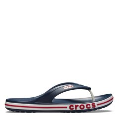 Crocs Bayaband Flip Flop Mens Navy/Pepper