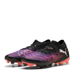 Puma Future 8 Match Firm Ground Football Boots Black/Purple