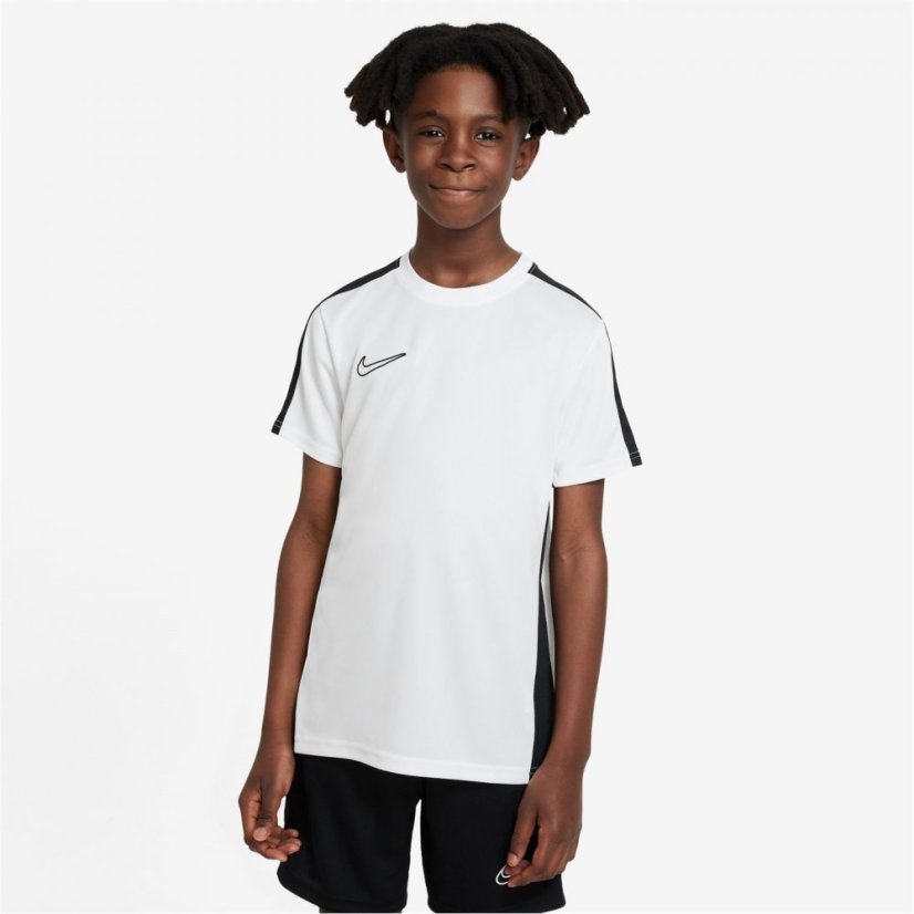 Nike Academy Top Juniors White/Black