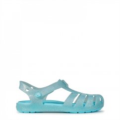 Crocs Kids Isabella Glitter Sandal Flat Sandals Unisex Arctic