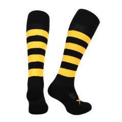 Atak Hoop Socks Senior Black/Amber
