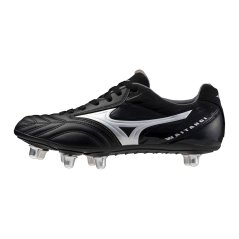 Mizuno Waitangi PS Soft Ground Rugby Boots Black/Silver