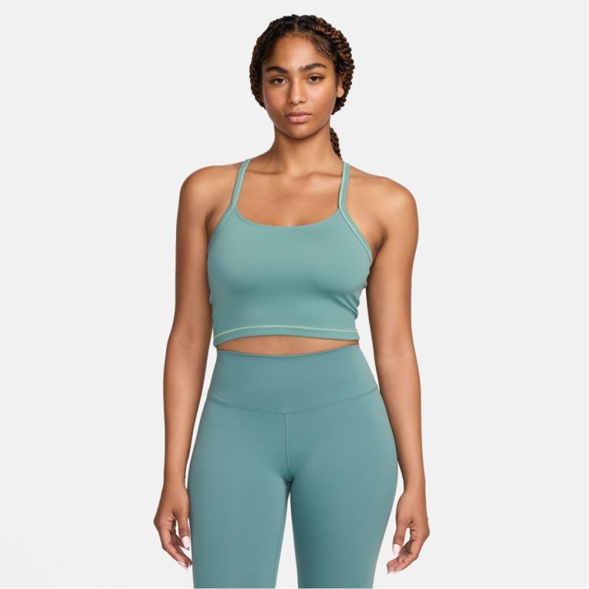 Nike One Fitted Women's Dri-FIT Crop Tank Top Bicoastal