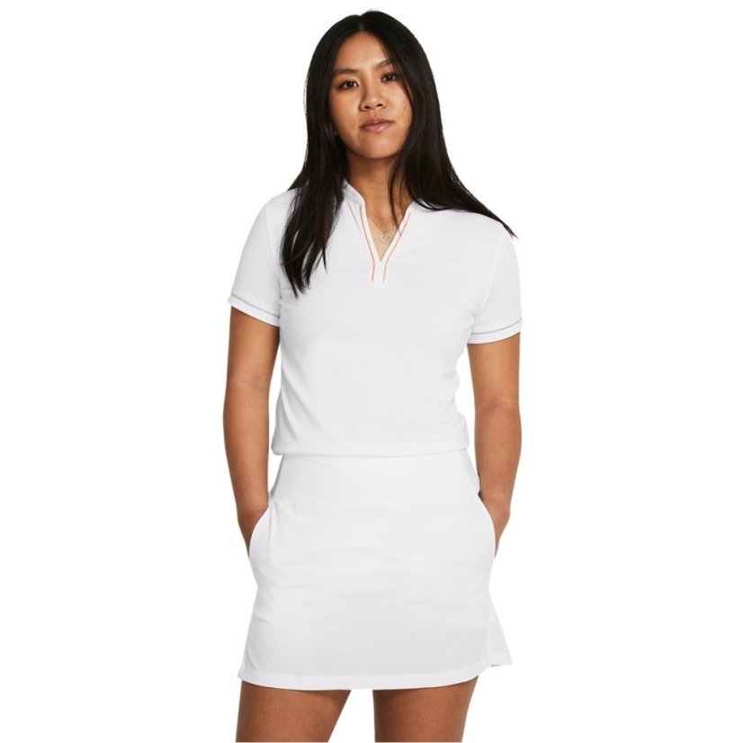 Under Armour Women's Short Sleeve Performance Polo Shirt White