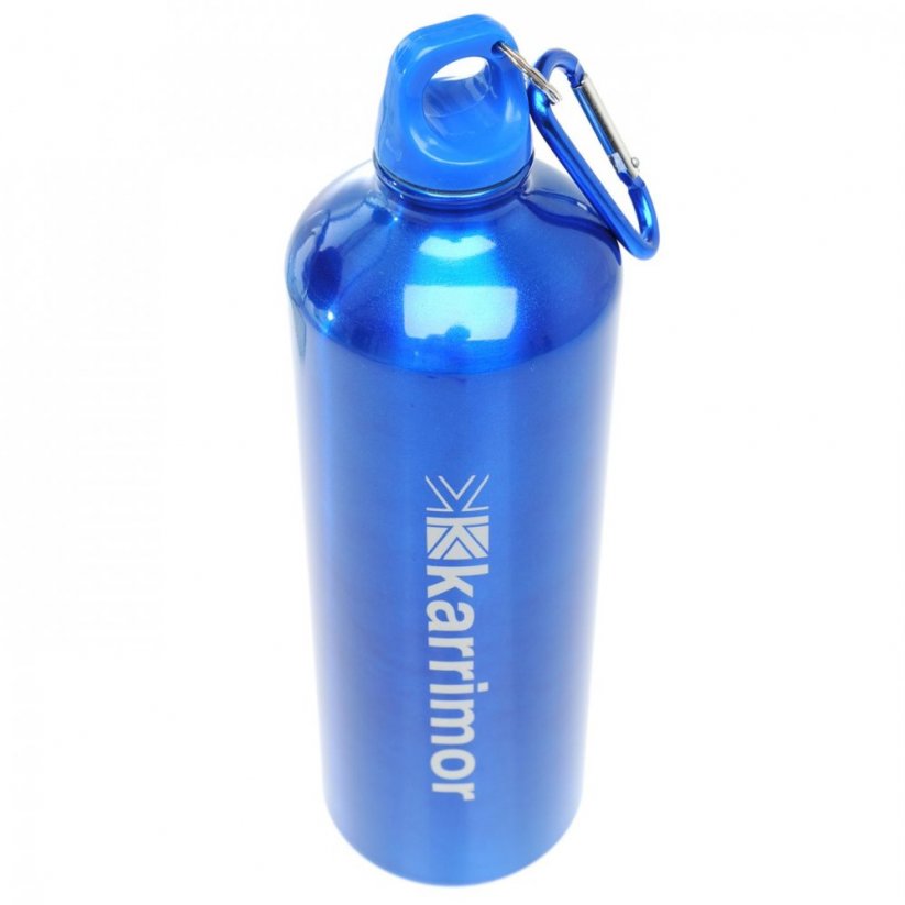 Karrimor Durable Aluminium Water Bottle 1L Blue