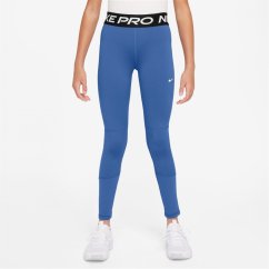 Nike Pro Girls Tights Blue/White
