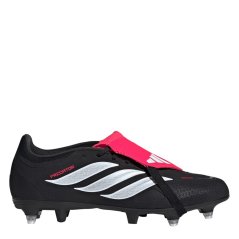 adidas Predator Fold-Over Tongue League Soft Ground pánské kopačky Black/Red