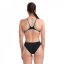 Arena Logo One Piece Swimsuit Womens Black/Silver