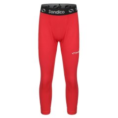 Sondico Core Three Quarter Tights Juniors Red