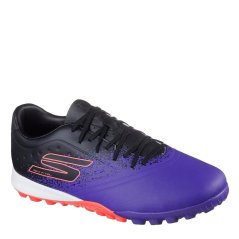 Skechers Razor Gold Astro Turf Football Boot Purple/Black