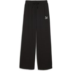 Puma Ribbed Relaxed Pants Puma Black