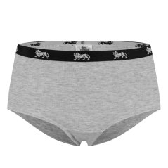 Lonsdale Single Short Ladies Grey Marl