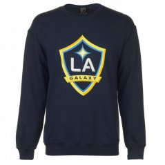 MLS Logo Crew Sweater Mens LA Galaxy