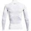 Under Armour HeatGear® Mock Long Sleeve Men's White