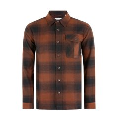 Firetrap Check Shirt Mens Tan Check