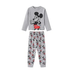 Character Kids Disney Long Sleeve Pyjama Set Mickey